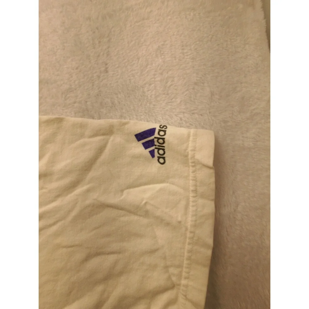 Vintage Adidas Northwestern Football T-Shirt Men's XL White‎ Wildcats NCAA 90s